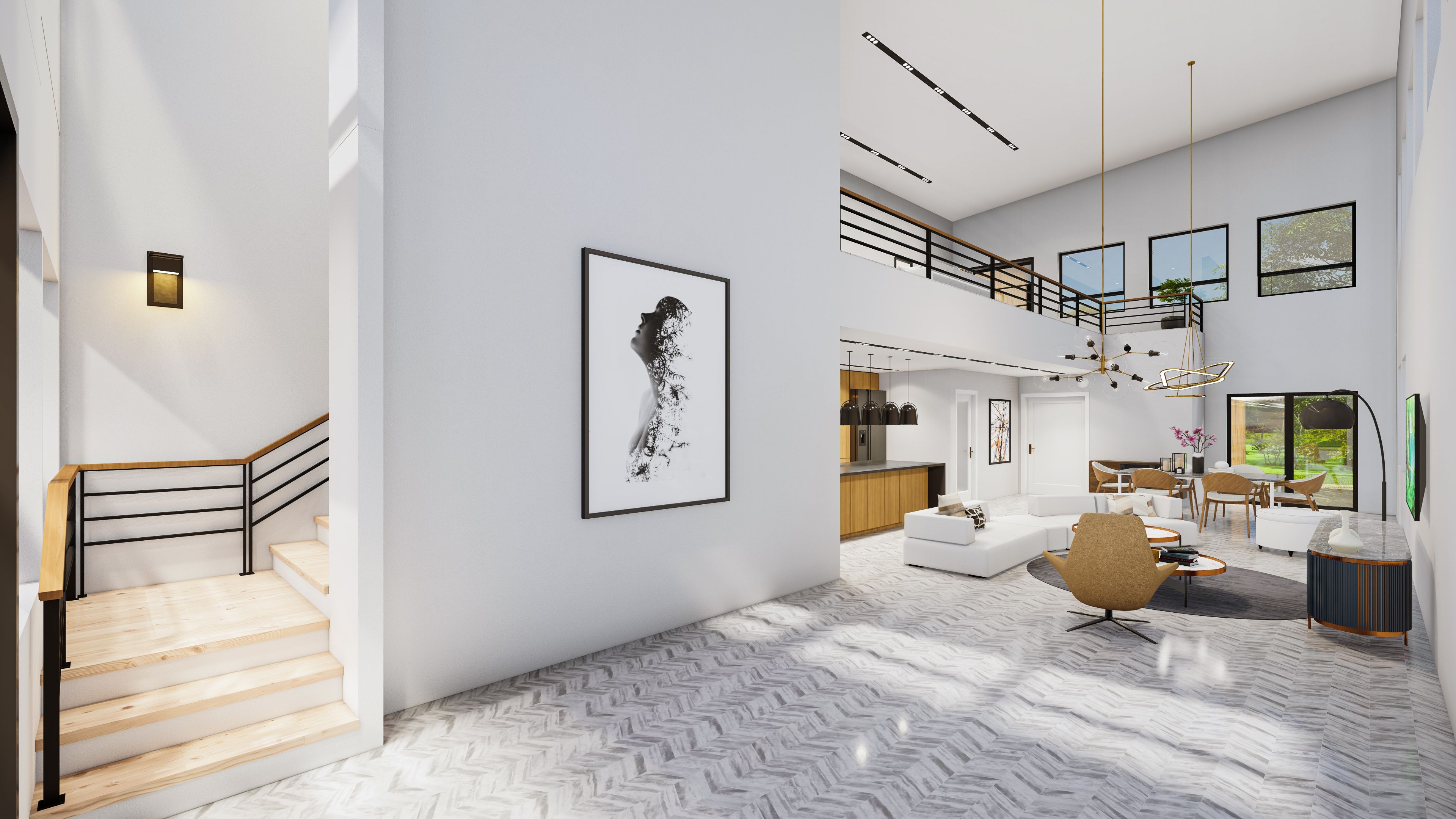 Renovation project by Gabriele Contracting.