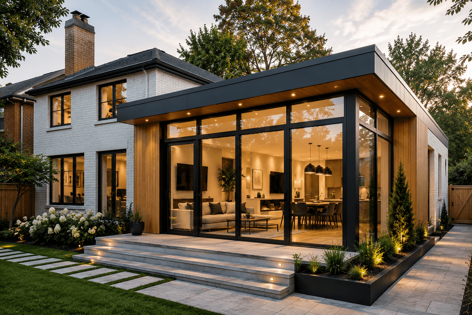 Home addition by Gabriele Contracting.